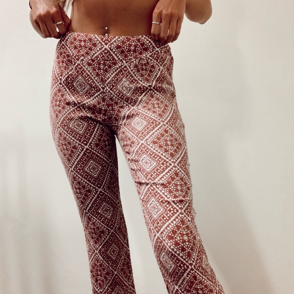 Boho flare leggings